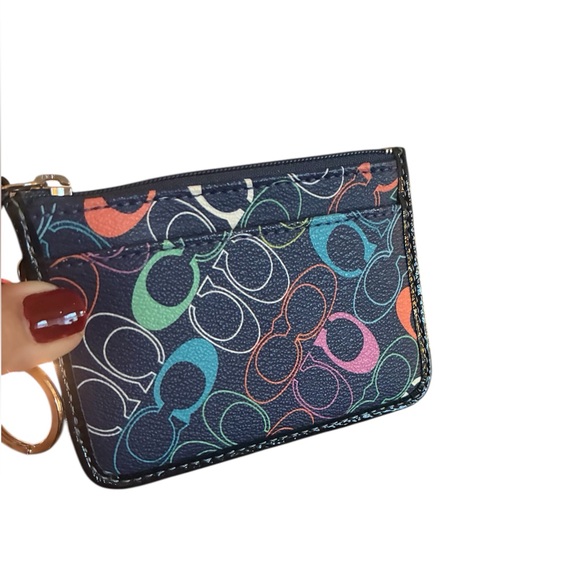 COACH Card Coin Key Holder - Picture 6 of 7